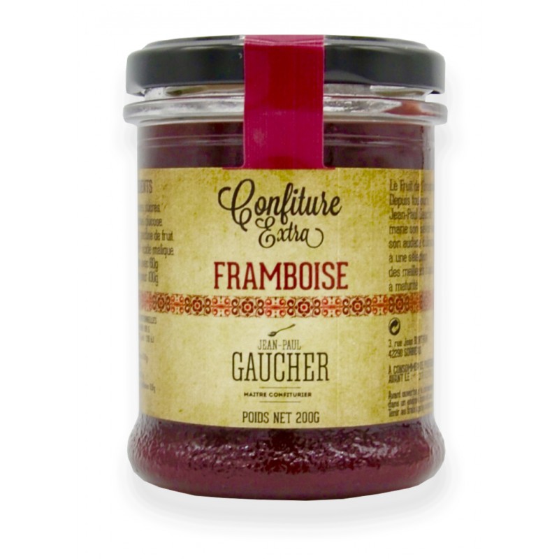 Confiture framboise - Maison Gaucher