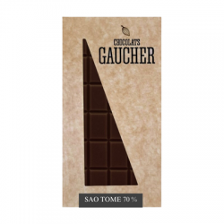 Tablette origine Sao Tomé 70 % de cacao chocolat Gaucher