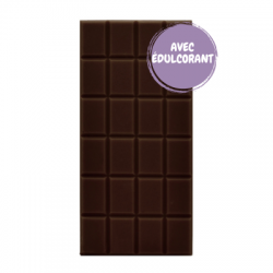 Tablette de chocolat noir 54 % avec édulcorant – Maison Gaucher