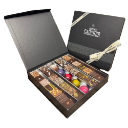 Boîte prestige remplis de bonbons chocolats - 300g - Maison Gaucher